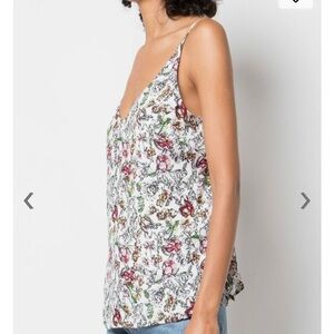 L'AGENCE Multicolor Floral Camisole
